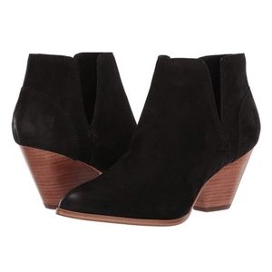 Frye | NWOT Reina Cut Out Black Leather Bootie